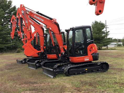 2017 kubota mini excavator u55 4r3a|kubota u55 excavator for sale.